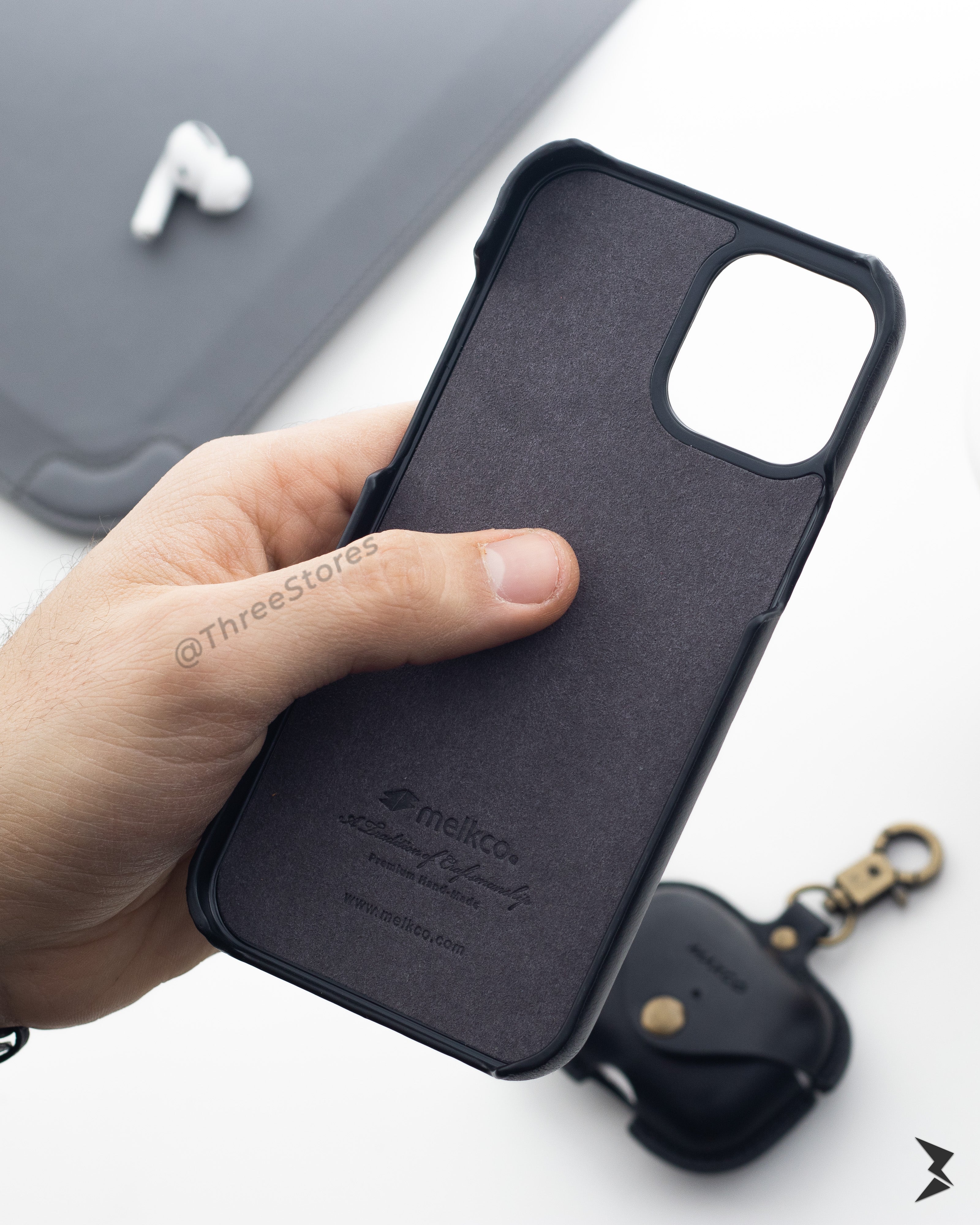 Melkco Slim Leather Case iPhone 12 / 12 Pro