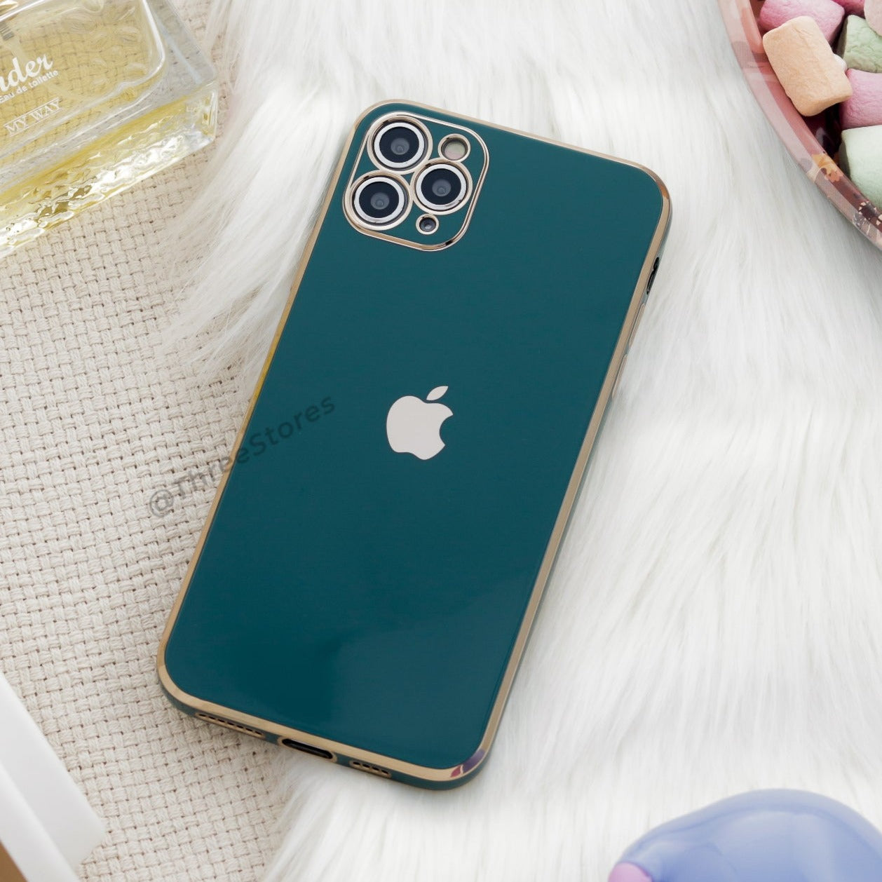 Plating Gold Lens Protection Case iPhone 11 Pro Max