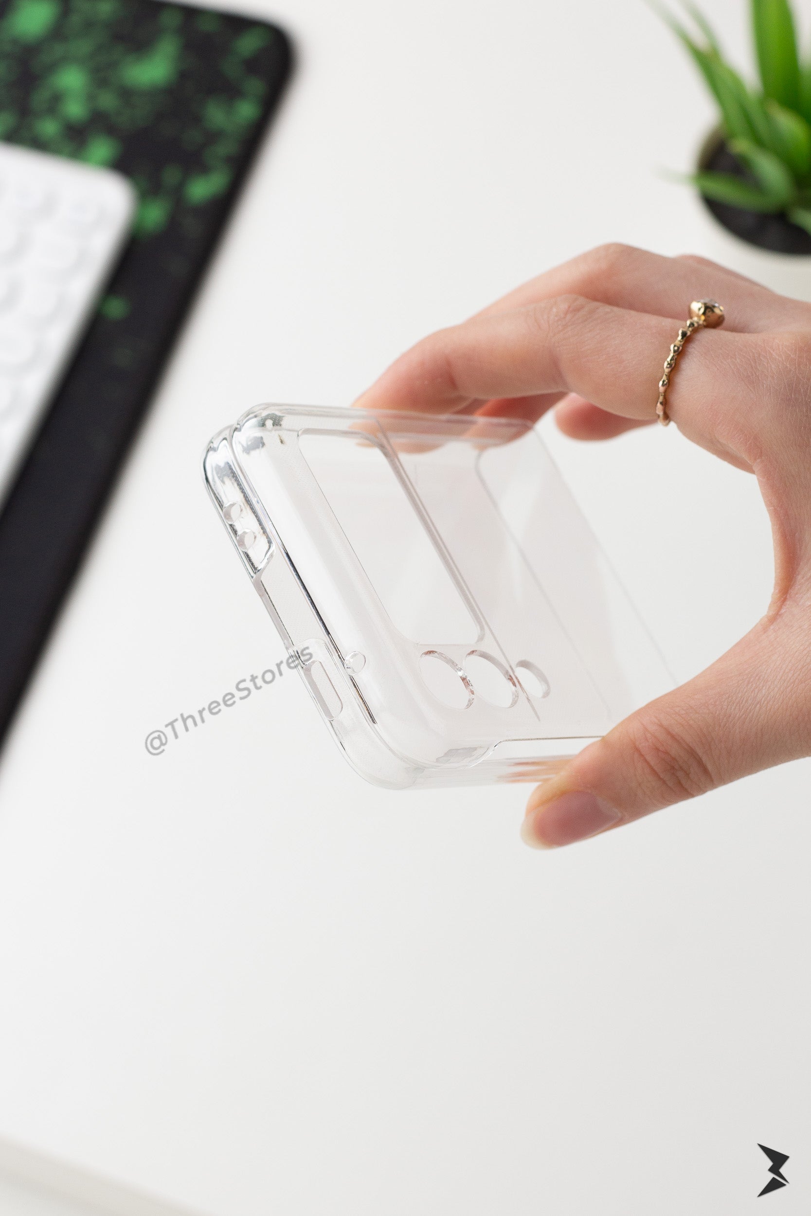 Transparent Camera Protection Case Samsung Z Flip 3