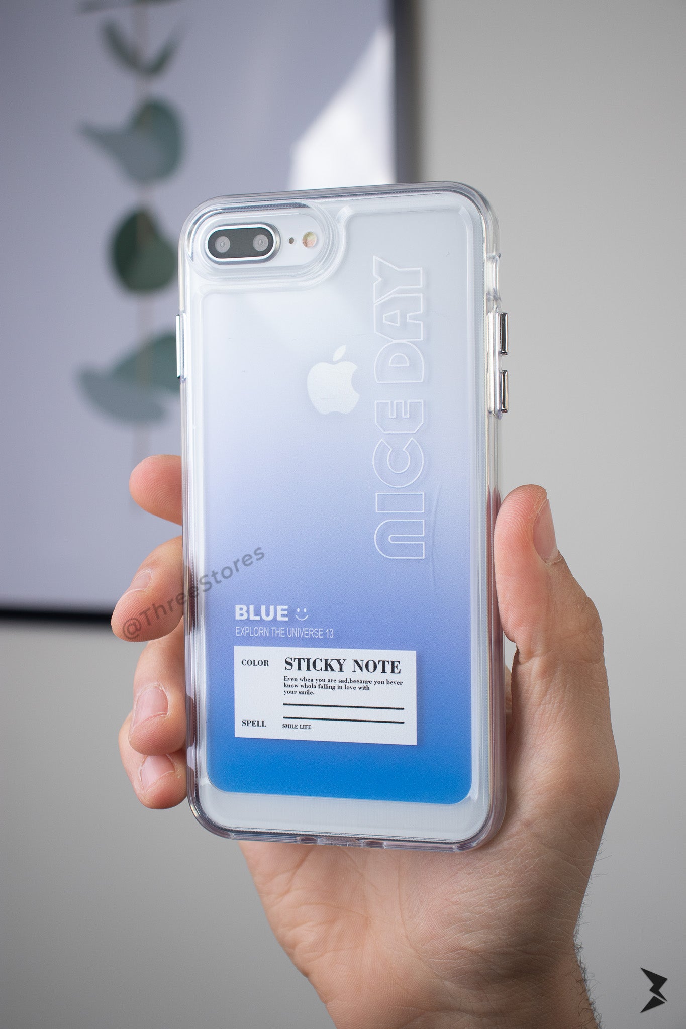 Transparent Printed Case iPhone 7/8 Plus