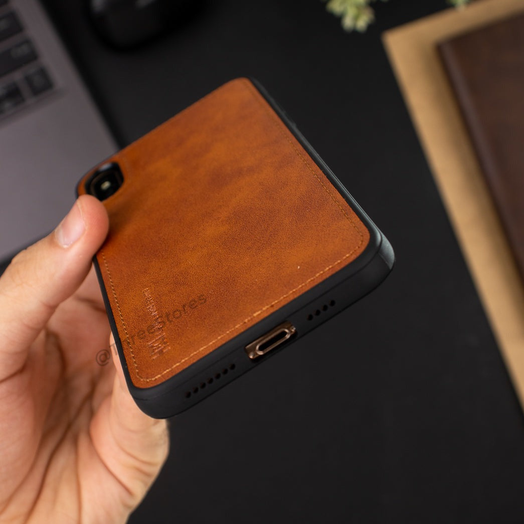 Hdd Leather Case iPhone X Max