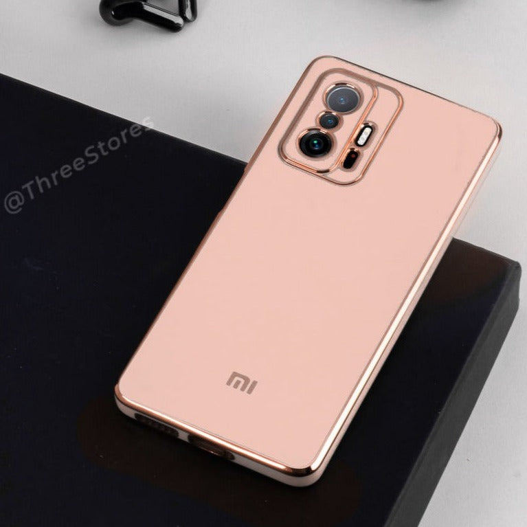 Plating Gold Lens Protection Case Xiaomi Mi 11 t
