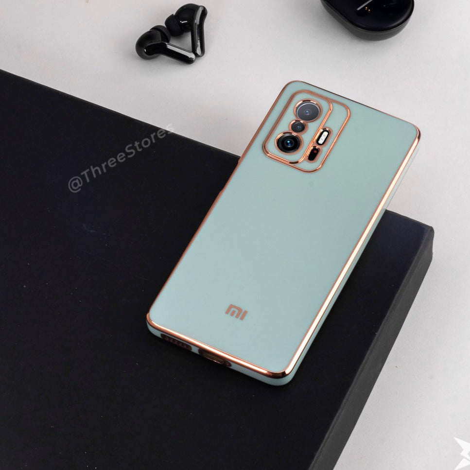 Plating Gold Lens Protection Case Xiaomi Mi 11 T