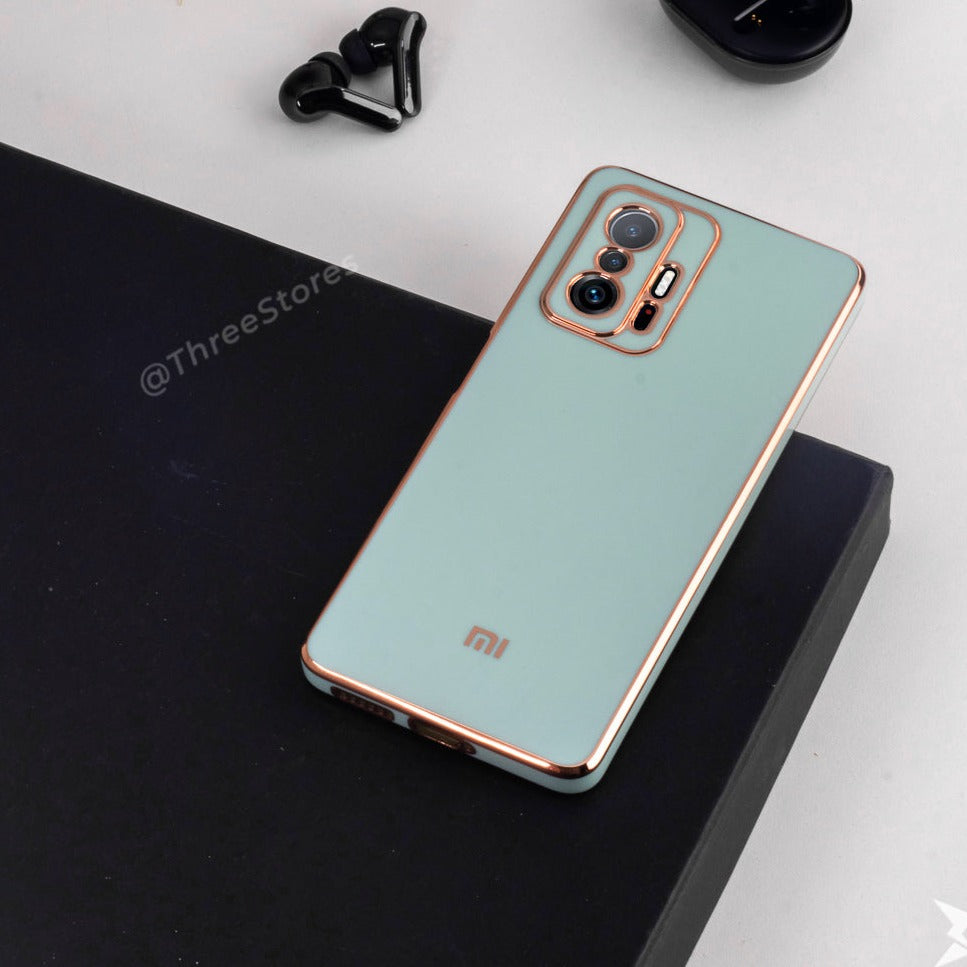 Plating Gold Lens Protection Case Xiaomi Mi 11 t