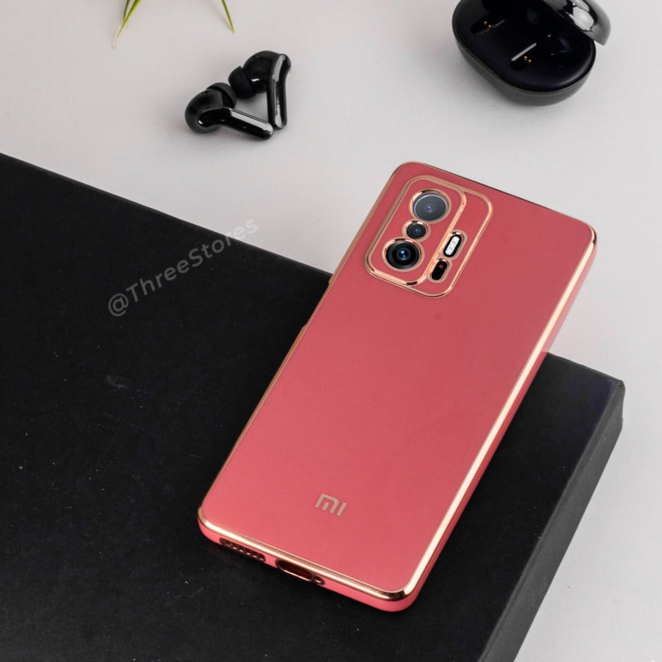 Plating Gold Lens Protection Case Xiaomi Mi 11 t