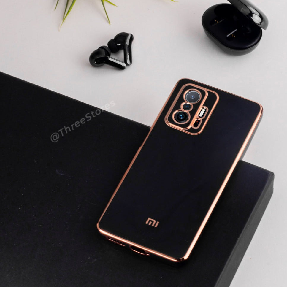 Plating Gold Lens Protection Case Xiaomi Mi 11 t