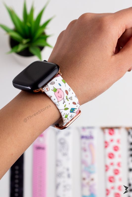 Silicone Printed Watch Band