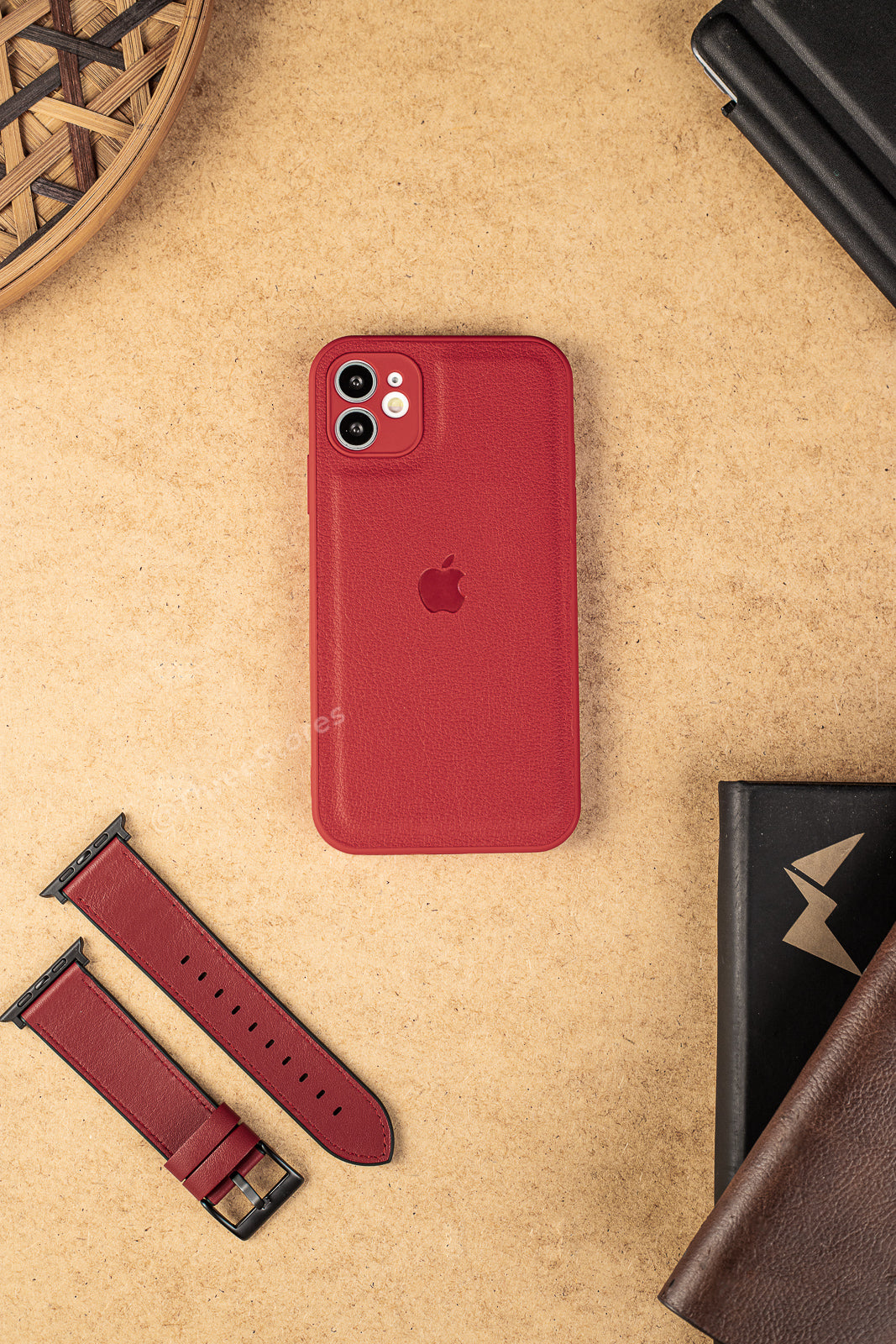 Q Series Leather Camera Protection Case iPhone 11