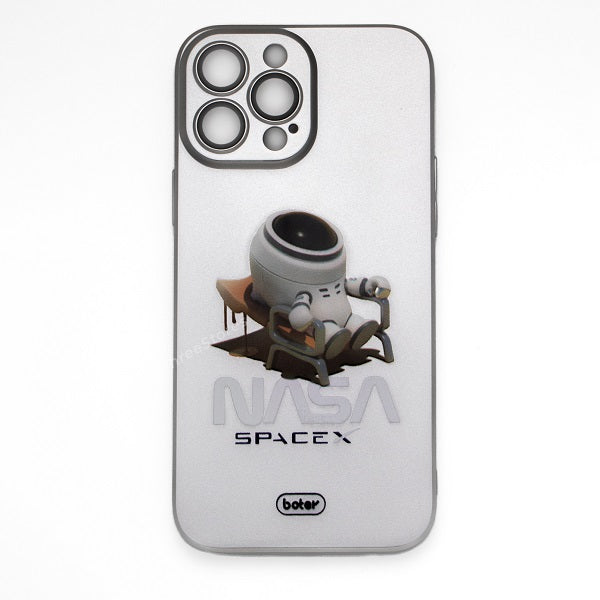Boter Silver Camera Protection Case iPhone 12 Pro Max