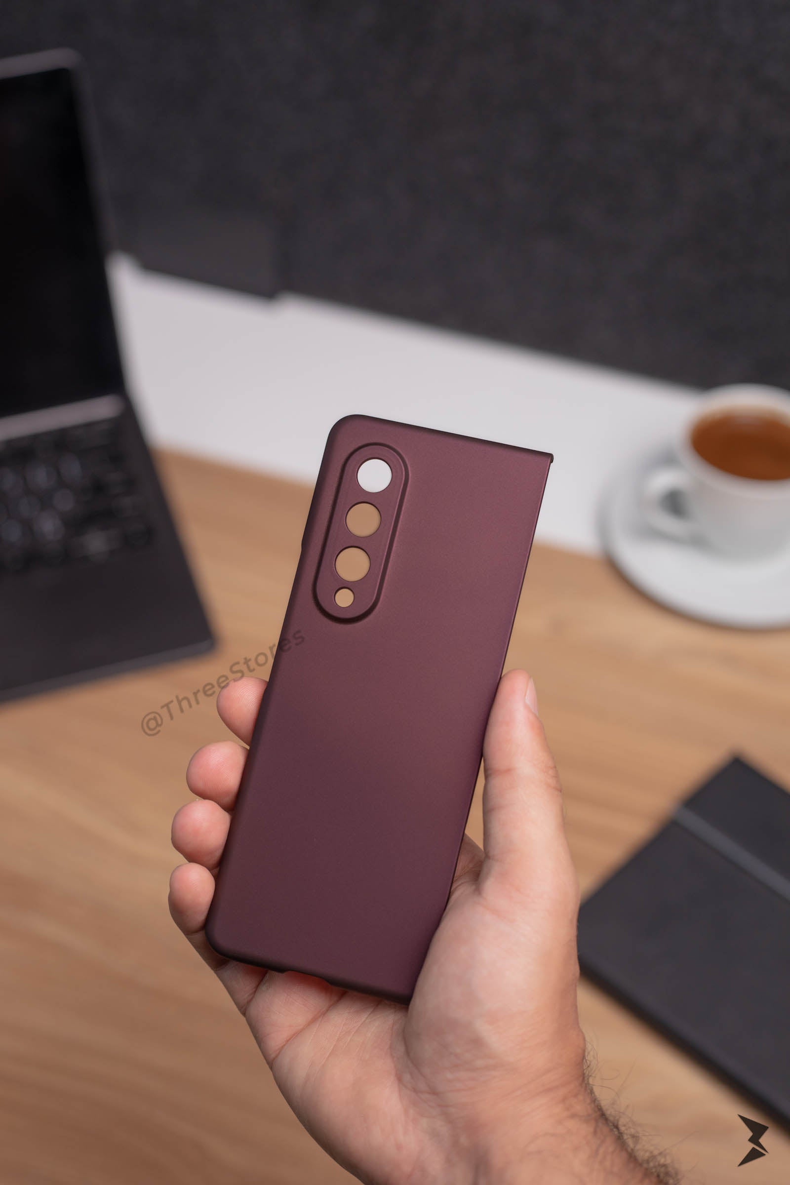 Fashion Shell Suit Case Samsung Z Fold 3