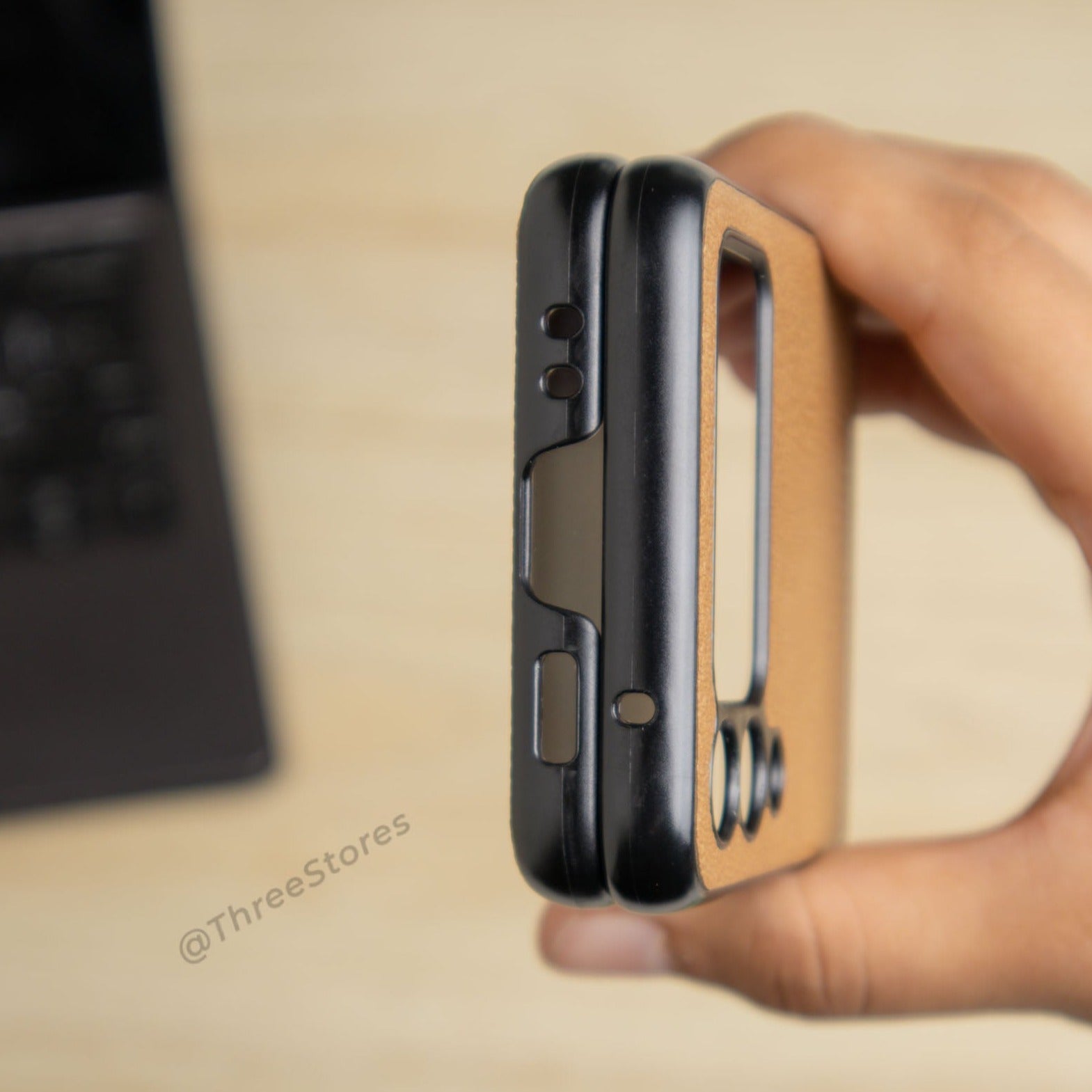 Basic Leather Case Samsung Z Flip 3