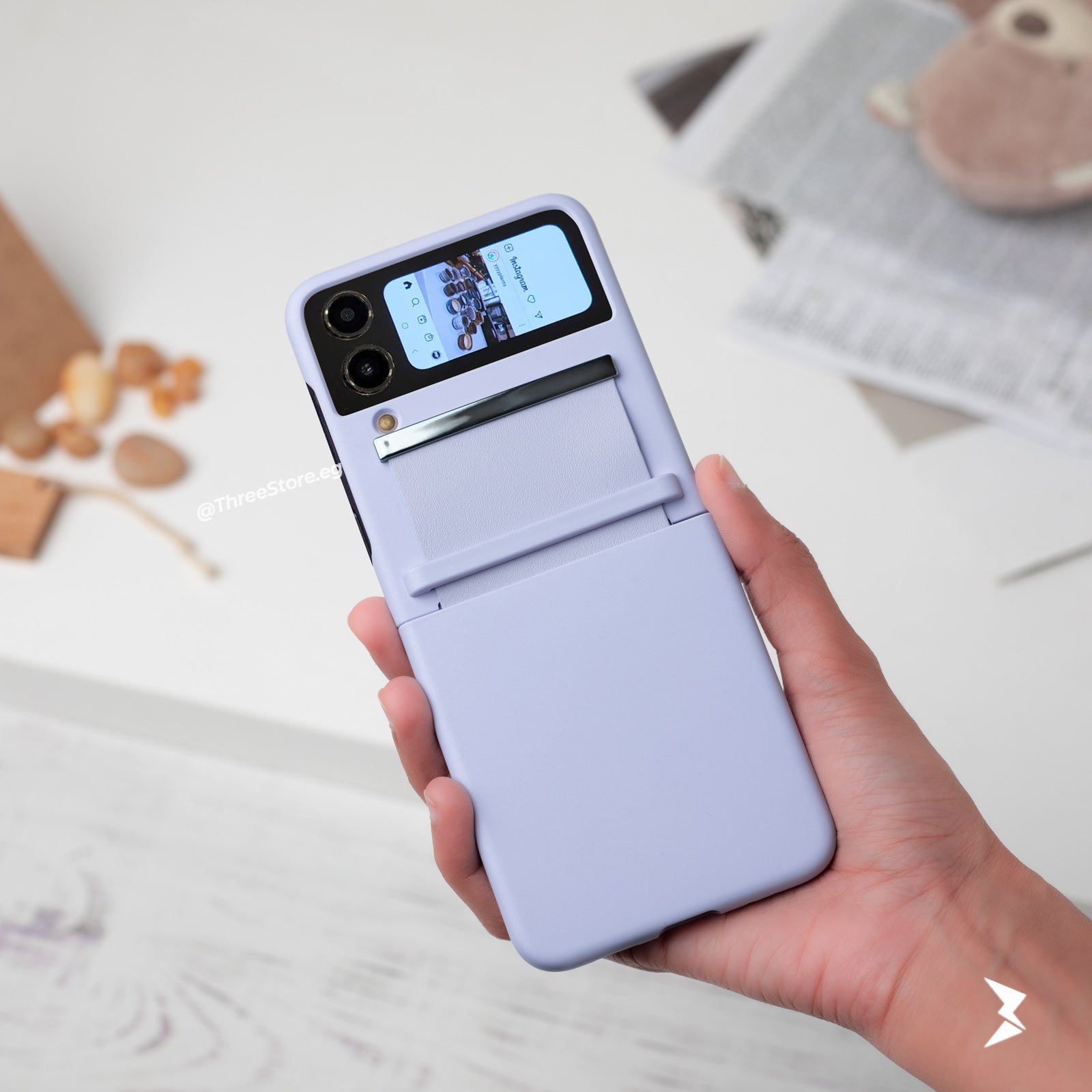 Colored Drawing Case Samsung Flip 3