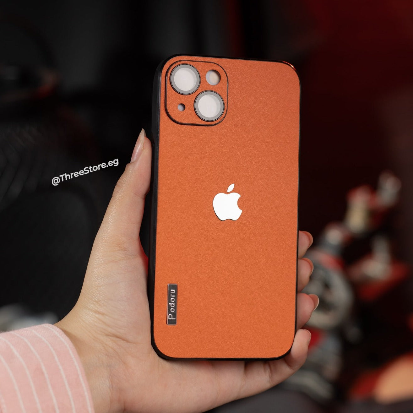Podoru ShockProof Leather Case iPhone 13