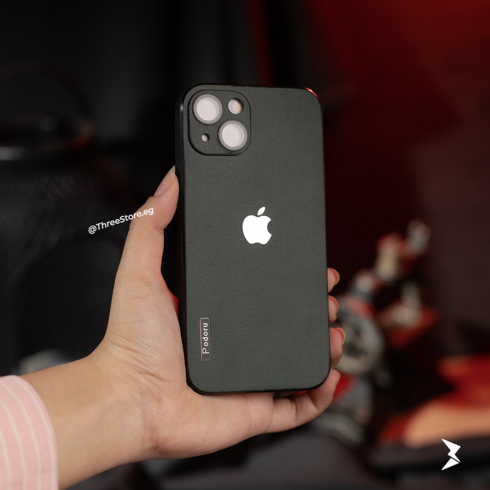 Podoru ShockProof Leather Case iPhone 13