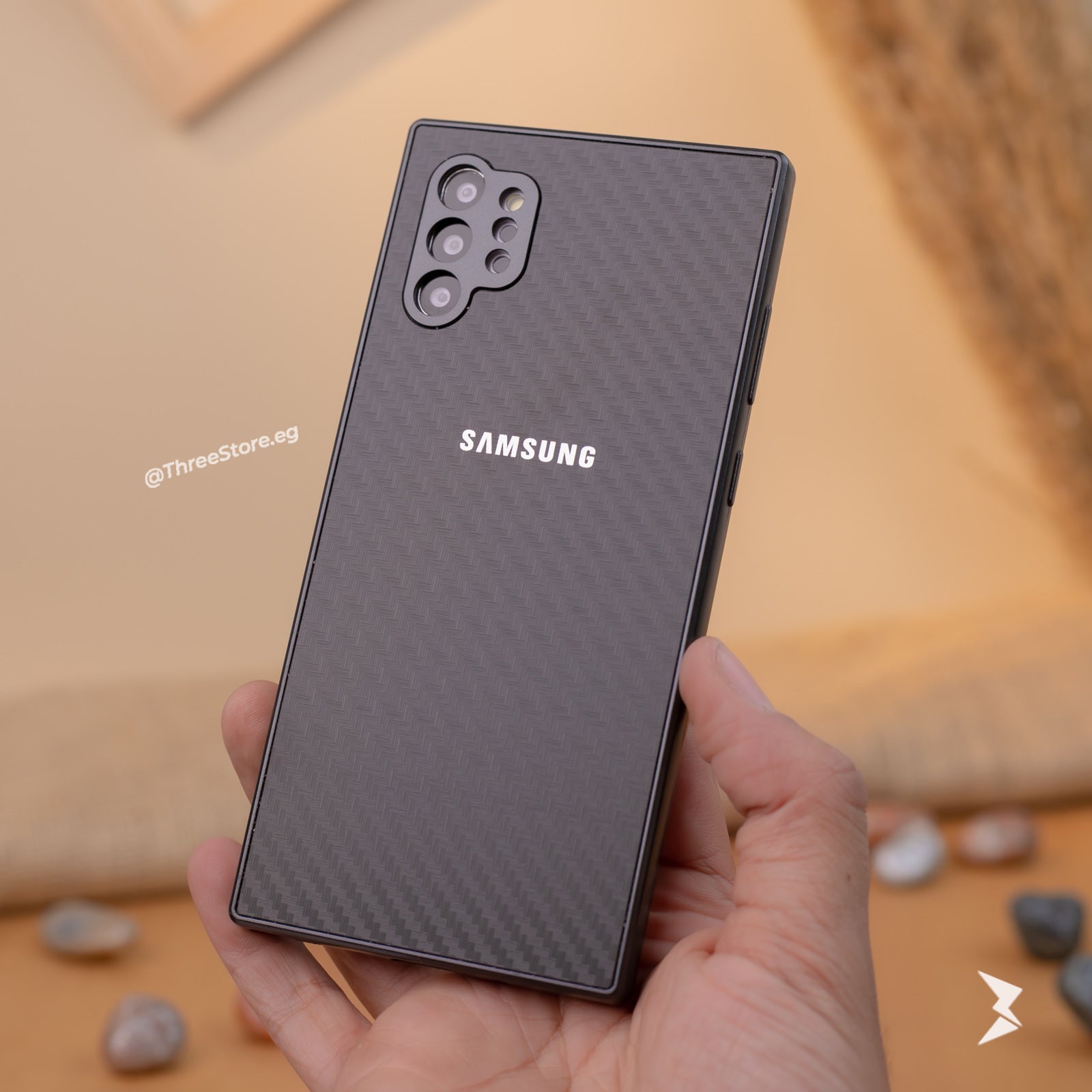 Fashion Carbon Case Samsung Note 10 Plus