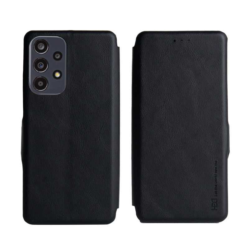 HDD Flip Wallet Leather Case Samsung A53
