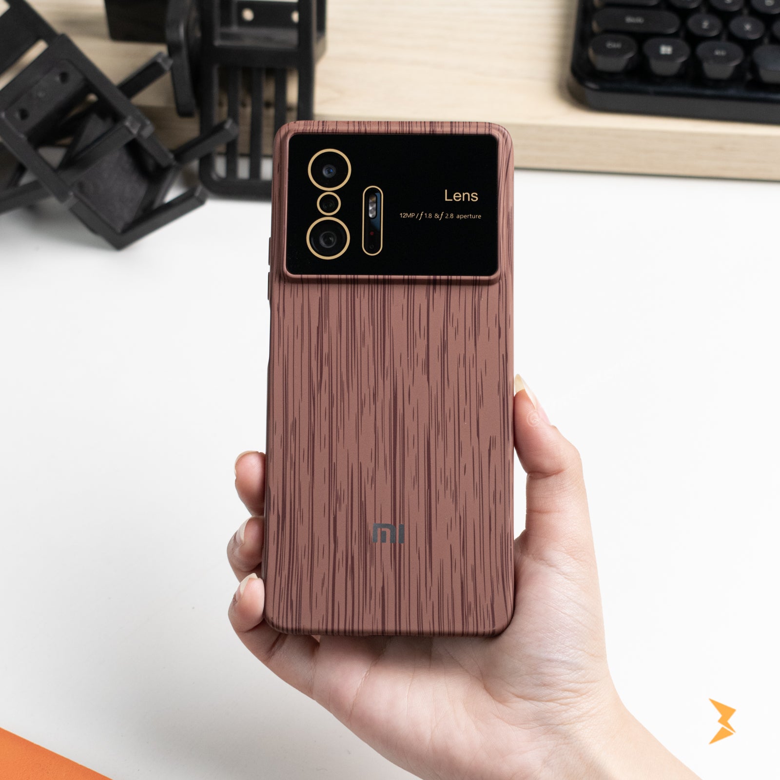 Wooden Silicone Case Xiaomi Mi 11 T / Pro