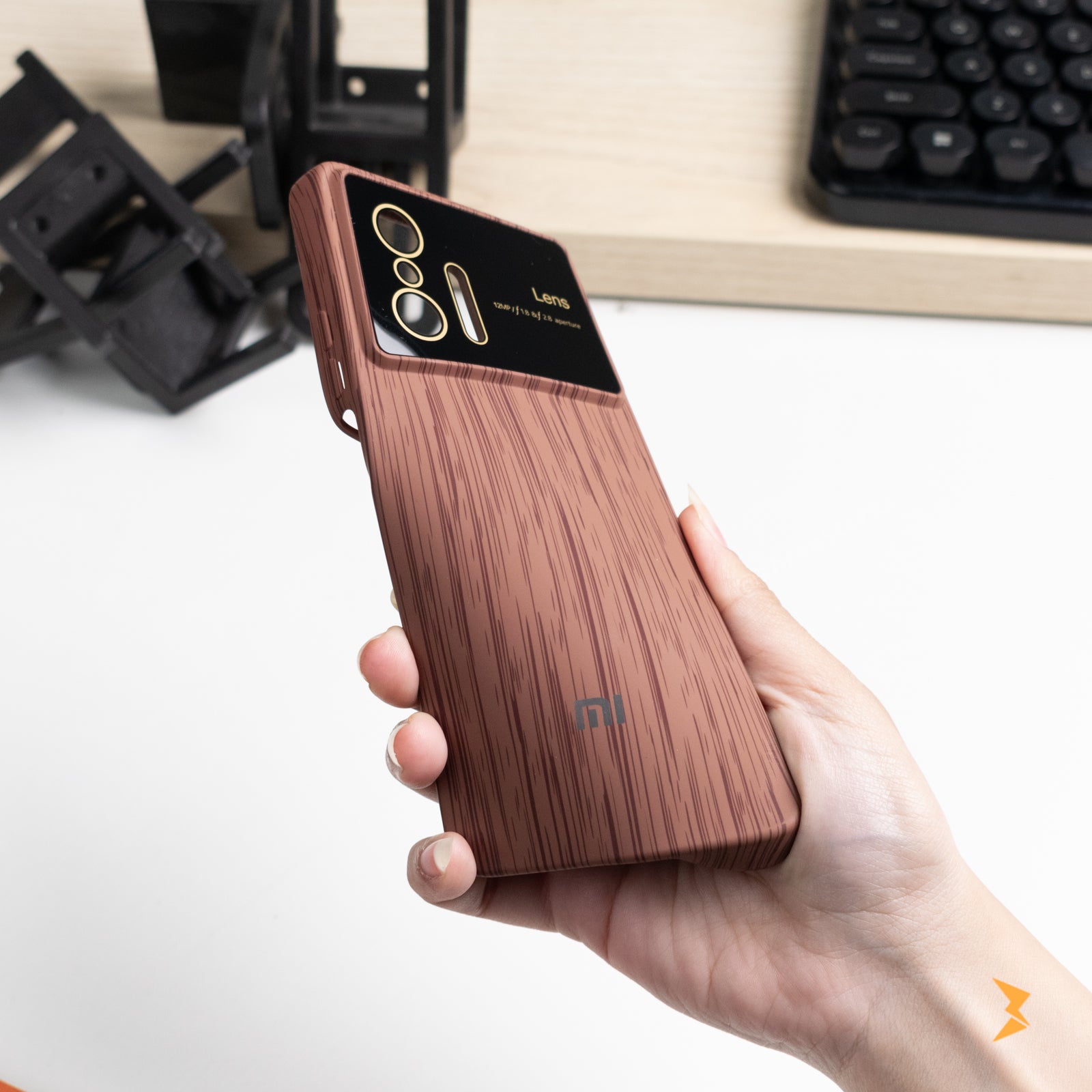 Wooden Silicone Case Xiaomi Mi 11 T / Pro