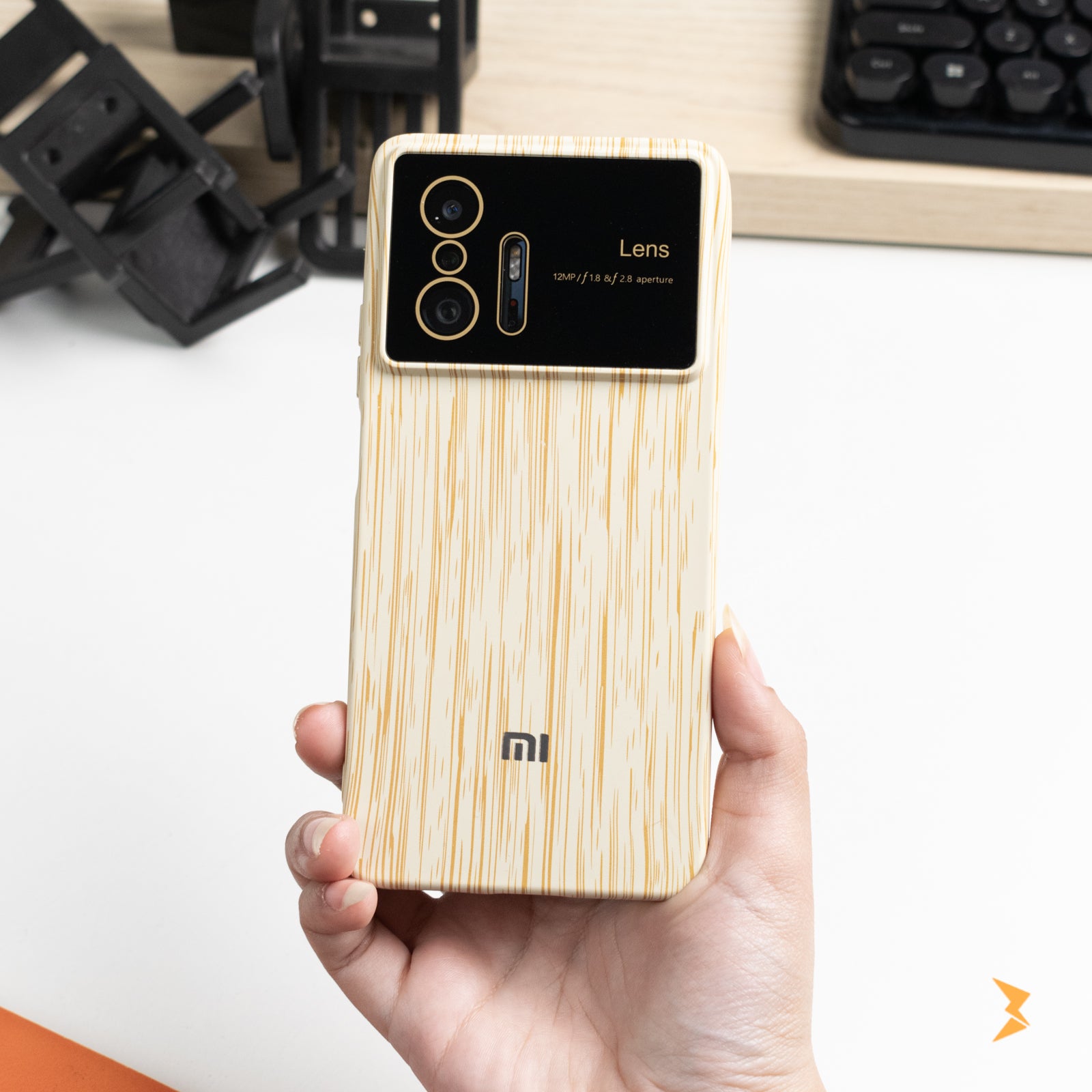 Wooden Silicone Case Xiaomi Mi 11 T / Pro