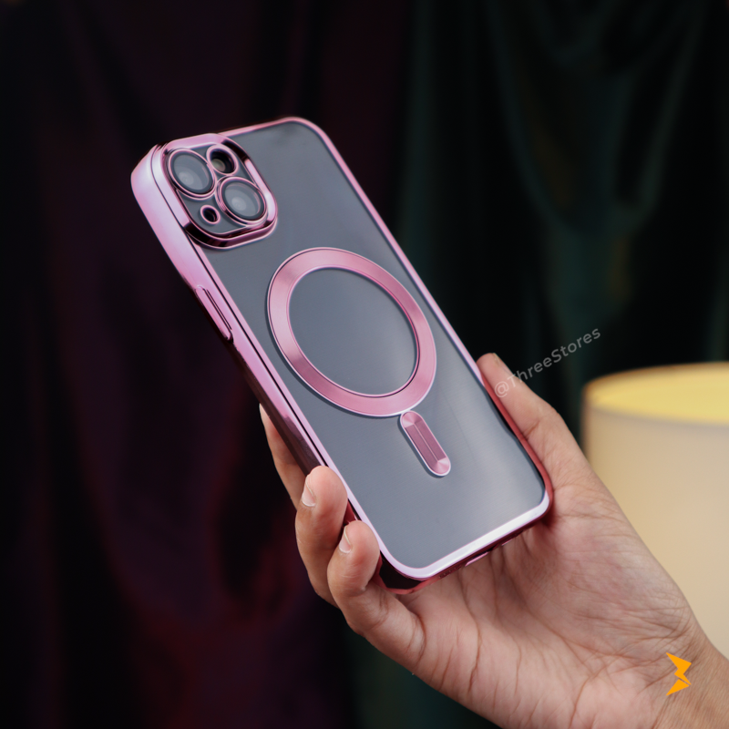 Glossy Magsafe Camera Protection Case iPhone 15