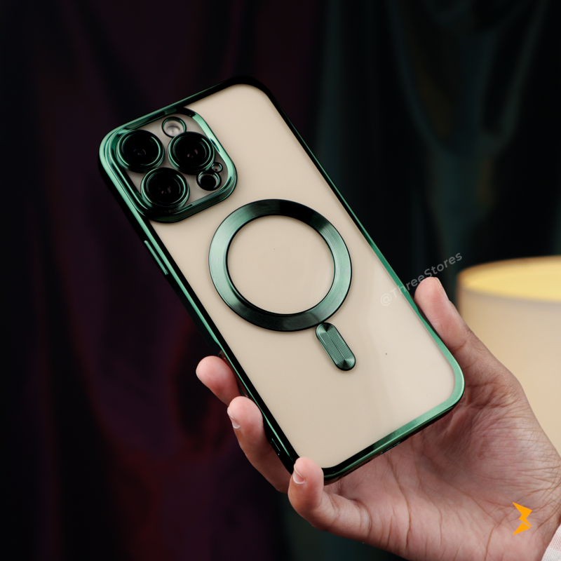 Glossy Magsafe Camera Protection Case iPhone 16 Pro Max