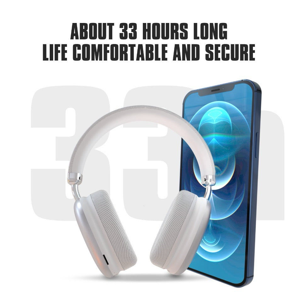 Lenyes Bluetooth 5.3 HiFi 25H Wireless Headphones LH81