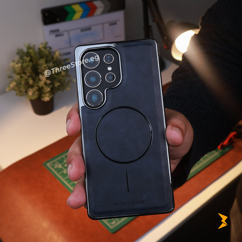 NJOYNY All-Round Leather Magsafe Case Samsung S25 Ultra