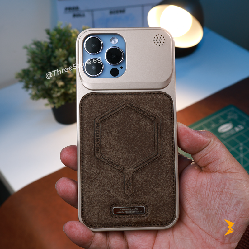 Stain Leather Magsafe Case iPhone 16 Pro Max