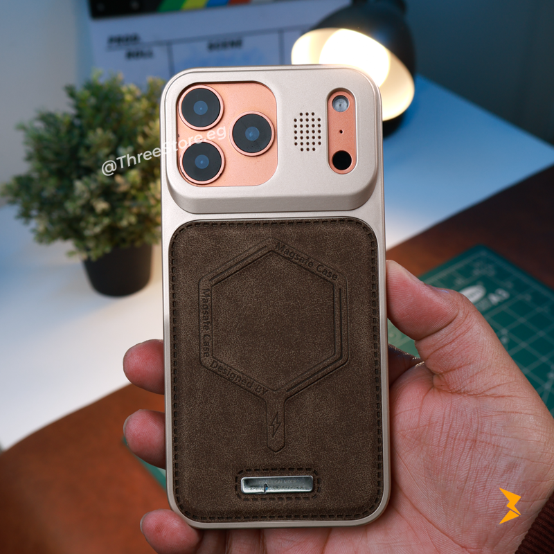Stain Leather Magsafe Case iPhone 17 Pro Max