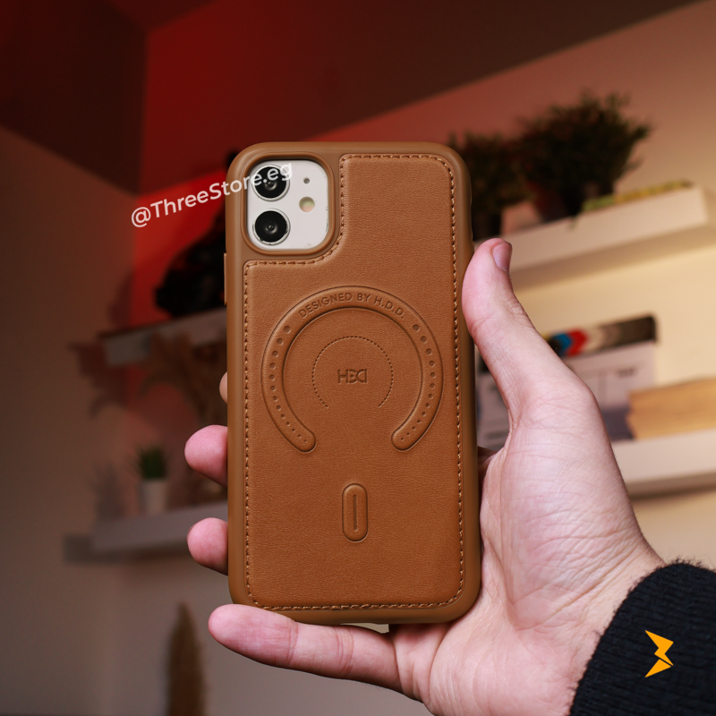 HDD Leather Dots Magsafe Case iPhone 11