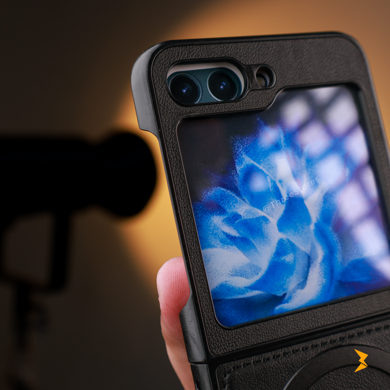 HDD Durable Leather Magsafe Case Samsung Z Flip 5