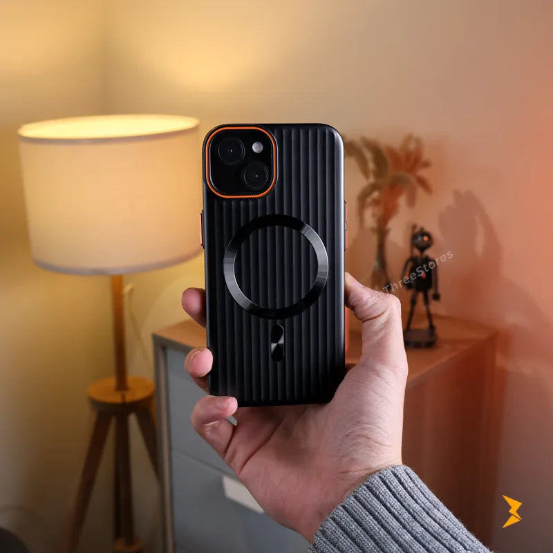 Geometric Stripes Magsafe Case iPhone 13/14/15