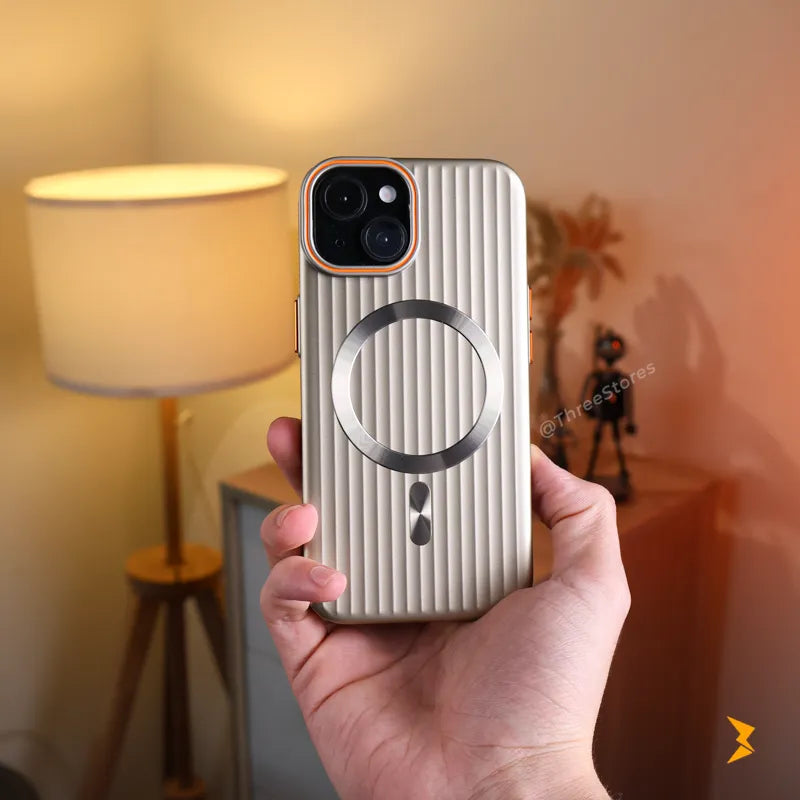 Geometric Stripes Magsafe Case iPhone 13/14/15