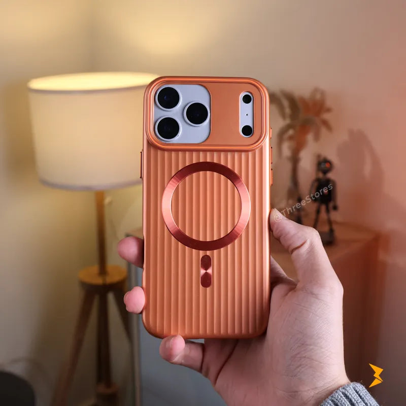 Geometric Stripes Magsafe Case iPhone 17 Pro Max