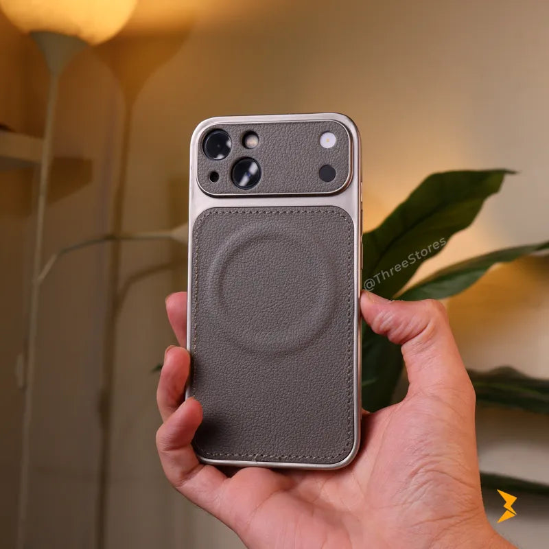 Signature Leather Magsafe Case iPhone 13/14