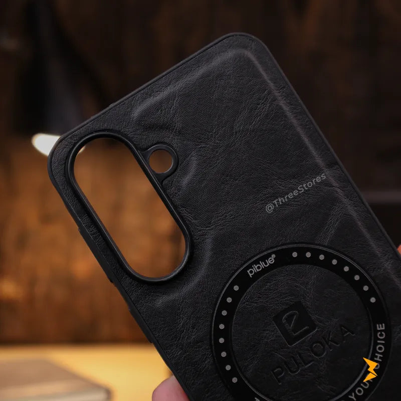 Puloka PIblue Leather Case Samsung A36/37/56