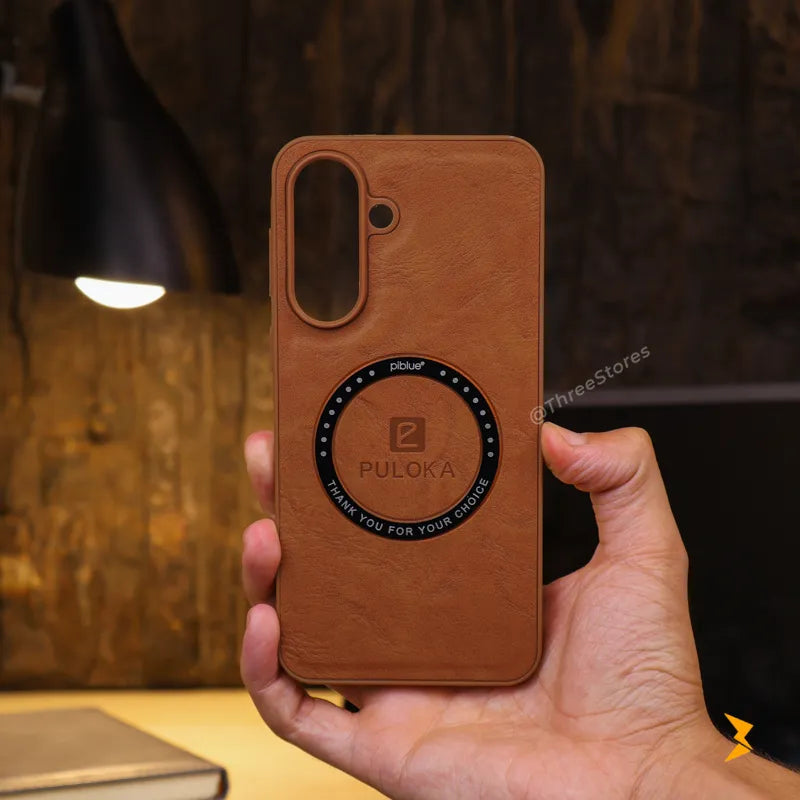 Puloka PIblue Leather Case Samsung A36/37/56