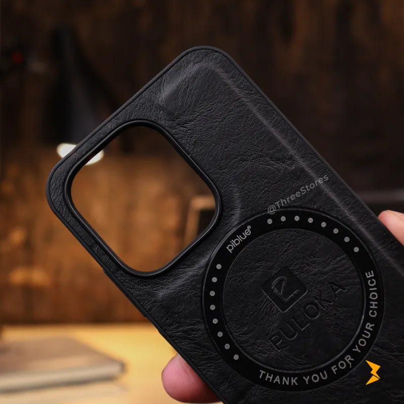 Puloka PIblue Leather Case Oppo reno 14