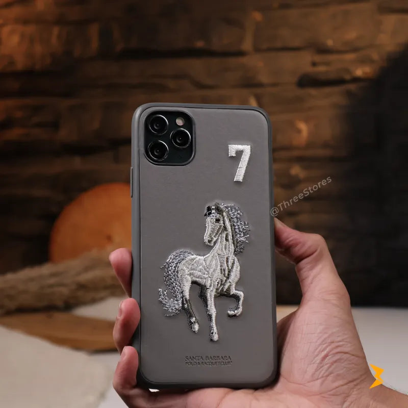 Santa Rawhide Leather Case iPhone 11 Pro Max