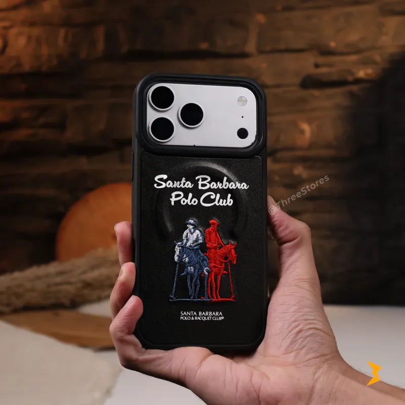 Santa Rawhide Leather Case iPhone 17 Pro Max