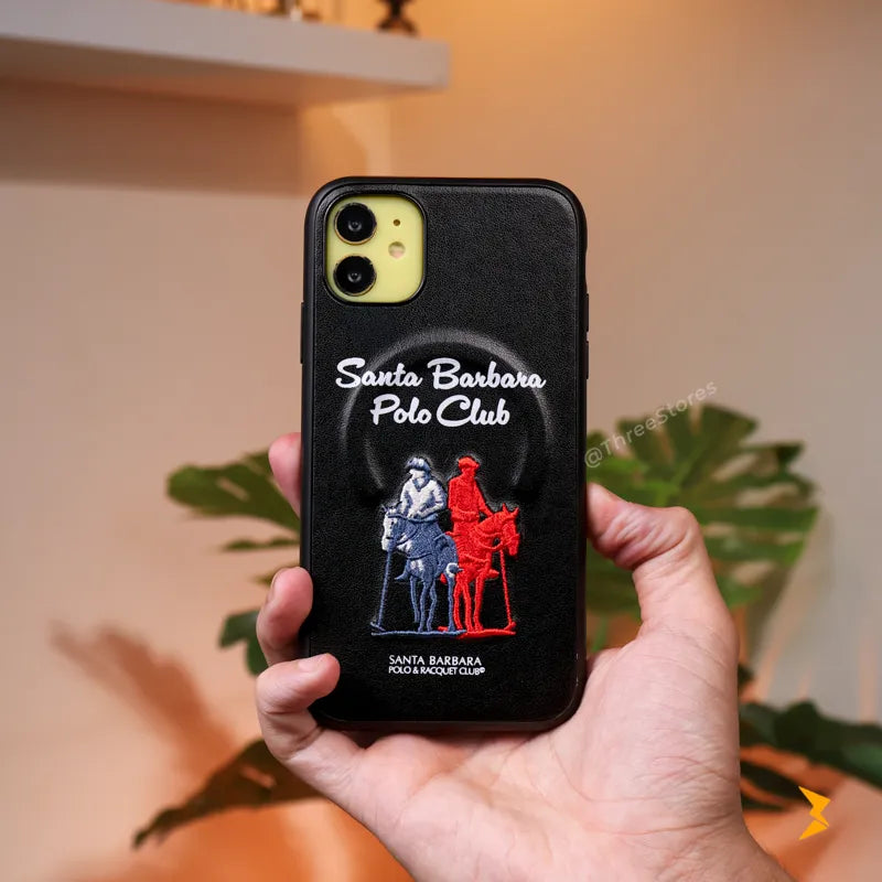 Santa Rawhide Leather Case iPhone 12/12 Pro