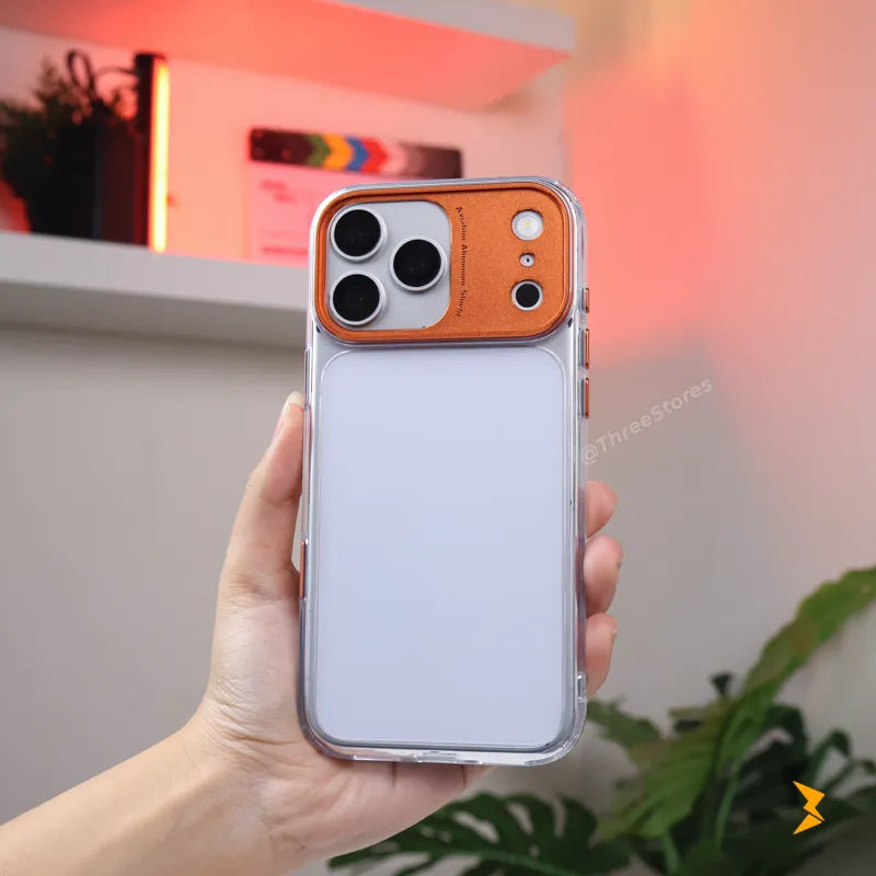 DFANS Metal Frame TPU Case iPhone 17 Pro Max