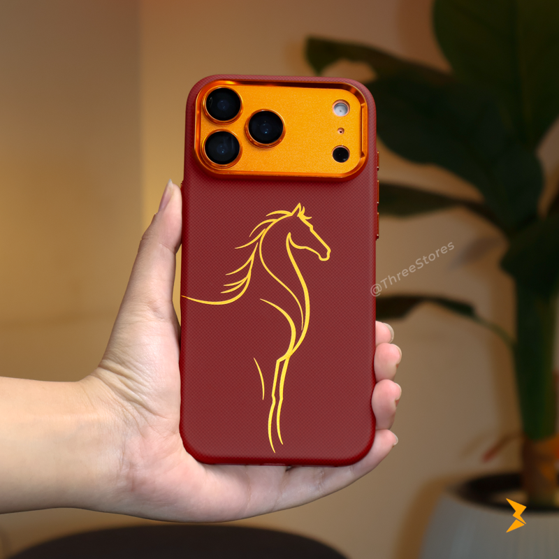 Horse Line Carbon Magsafe Case iPhone 17 Pro Max
