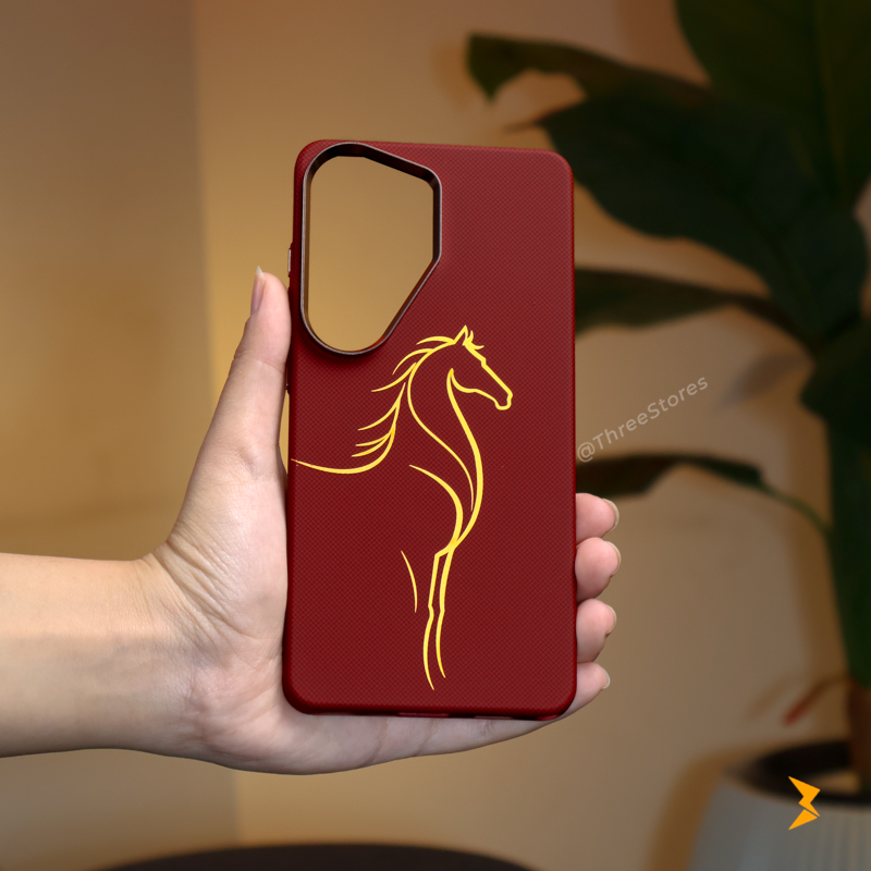 Horse Line Carbon Magsafe Case Samsung S26 Ultra