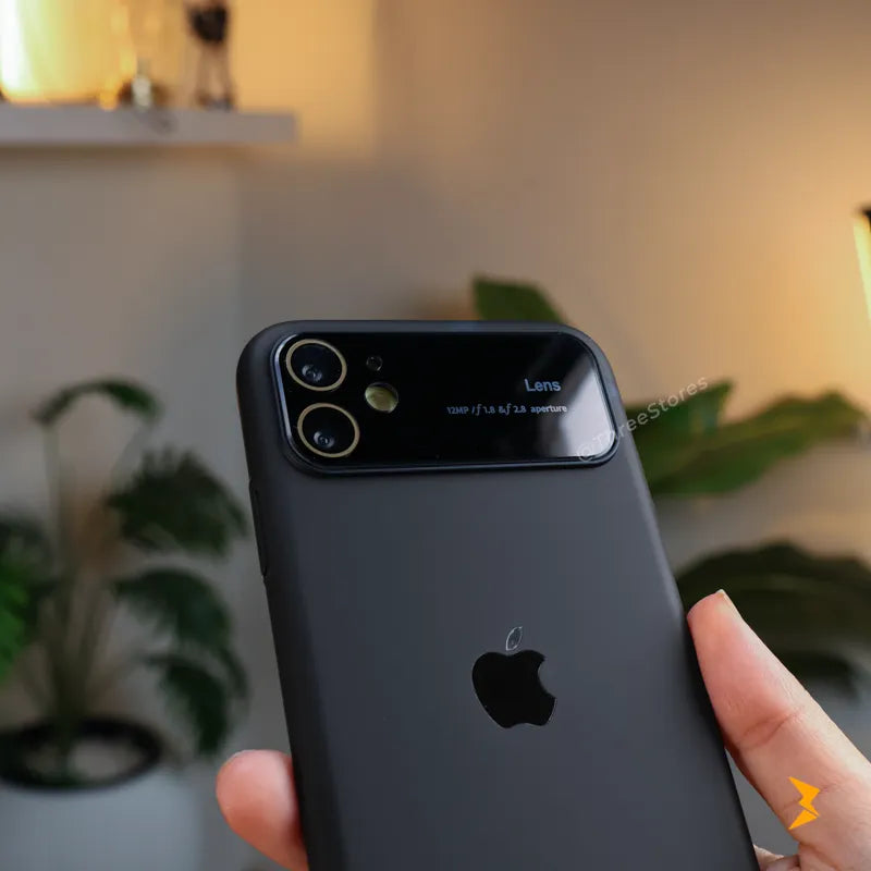Black Out TPU Camera Protection Case iPhone 11