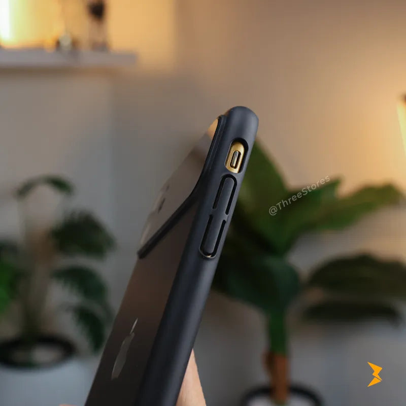 Black Out TPU Camera Protection Case iPhone 11