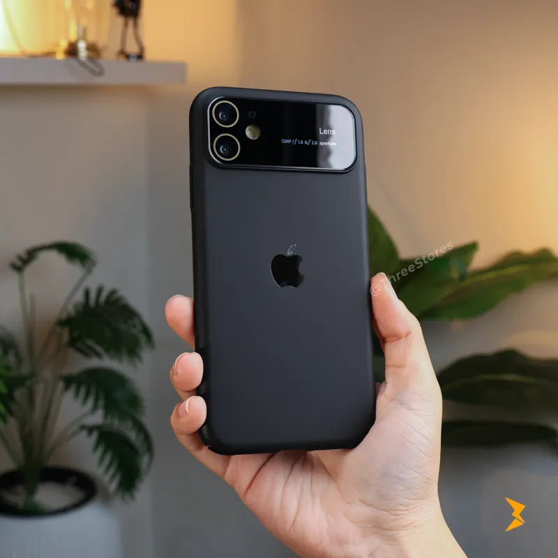 Black Out TPU Camera Protection Case iPhone 11