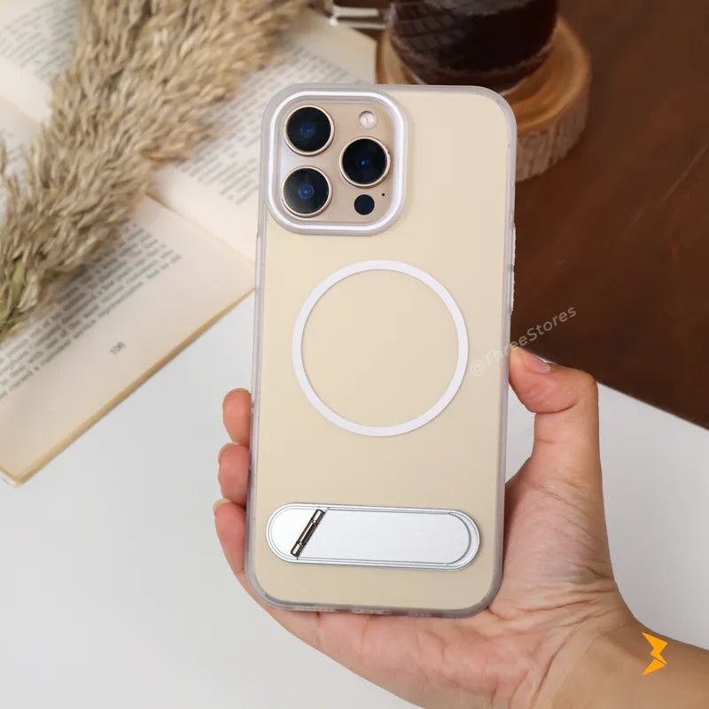 Polar Frosted Stand Magsafe Case iPhone 13 Pro Max