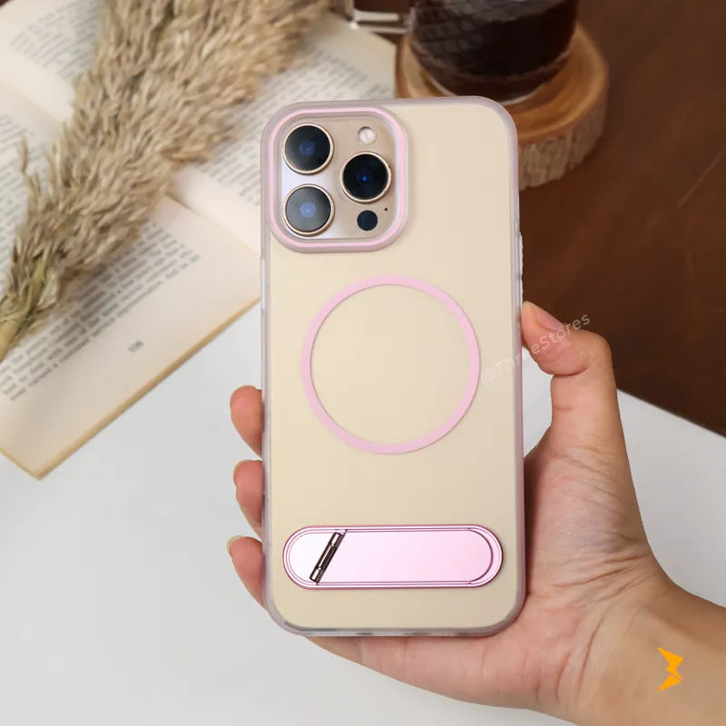 Polar Frosted Stand Magsafe Case iPhone 13 Pro Max