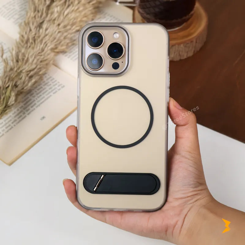 Polar Frosted Stand Magsafe Case iPhone 13 Pro Max